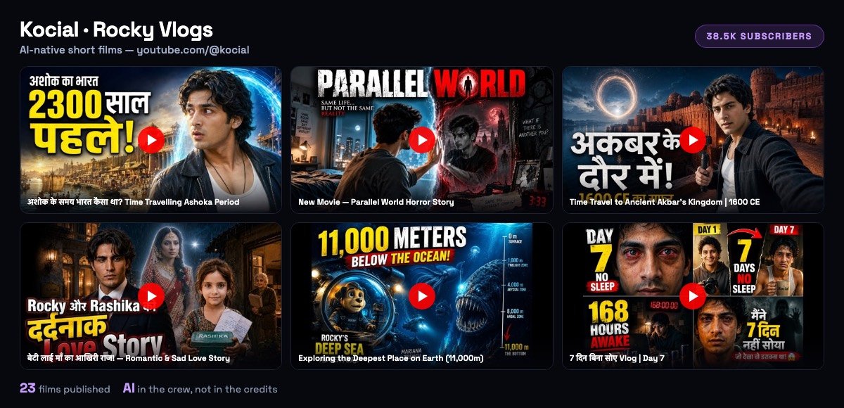 Kocial AI Media